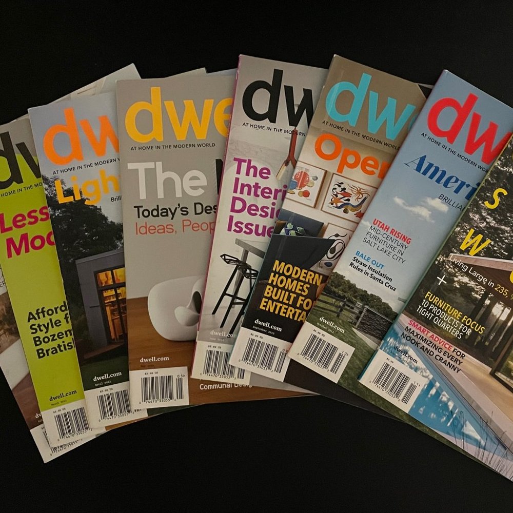 Dwell 2012 and 2013 (Complete Sets)